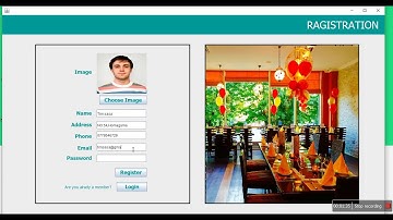 Food Ordering System in JAVA