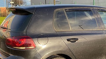 VW GOLF MK6 1.4 TSI (GTI LOOK/STYLE SPOILER INSTALL!)