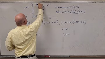 Real Analysis I (lec. 2.4.B) Limits of Monotone Functions