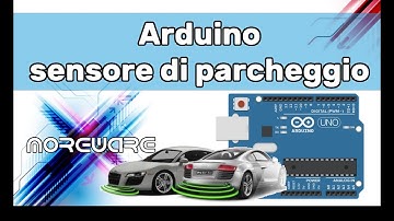 Arduino progetto: sensore di parcheggio con un buzzer, un sensore di distanza e tre led