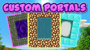 Custom Dimension Portals in Minecraft 1.16