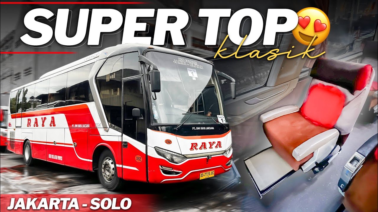 LEBIH NYAMAN DARI SLEEPER BUS😍 [ Raya Supertop, Jakarta - Solo ] - YouTube