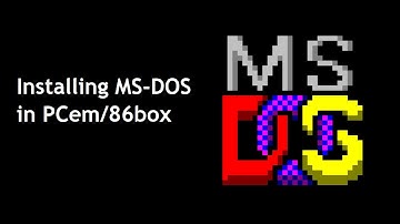 Installing MS-DOS 6.22 in PCem/86box