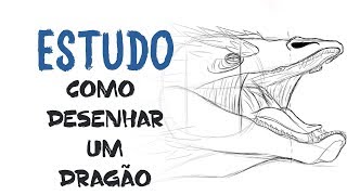 como desenhar uma cabeça de dragão fofa de z passo a passo. atividade fácil  e divertida