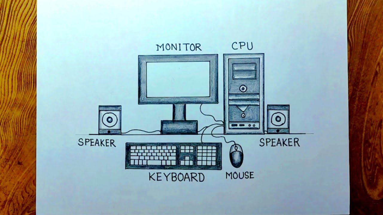 Computer Screen Technology Hardware Working In Business Idea Project  Cartoon Vector Illustration Graphic Design Royalty Free SVG, Cliparts,  Vectors, and Stock Illustration. Image 135924862.