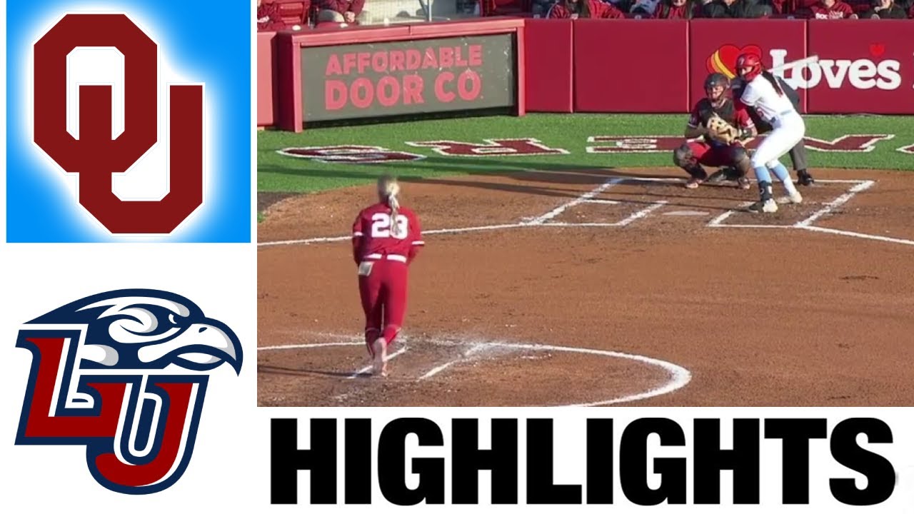 #1 Oklahoma vs Liberty Highlights | 2024 College Softball | Softball Highlights