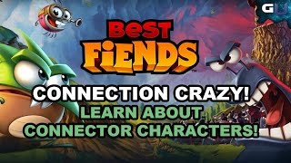 Best Fiends - Connection Crazy! Learn about Connector Characters!
Want to learn more Best Fiends tips and strategies? Come check out http://gameru.com and watch all our tips videos!
Subscribe to our channel so youre the first one to learn more tips and tricks from GamerU: http://youtube.com/subscription_center?add_user=gamerutips
Follow us on Facebook: http://facebook.com/gamerutips
Welcome to GamerUs tips and tricks for Best Fiends! Like we mentioned earlier, you are allowed to bring into a level one character for each color: purple, red, green, blue, and yellow.
Characters come into two types: bombers and connectors, and this video is all about the connector guys. Connectors have the power to convert a piece on the board into a connector block. You can use connector blocks with a matching piece to convert all the pieces around it into the same color pieces. Its basically combo city when that happens.
- Unlike bomb pieces however, connector blocks cannot start a combo, there must be at least one original piece to trigger it.
- They also cannot detonate Black Bombs and can only destroy debris and crates at a normal pace like any other combo.
- Connector characters also do less damage with their combos than Bomber characters, however, if you have a lot of room on the board and get a combo rhythm going, they can dish out damage at a faster rate, in fact, one Slugmaggedon combo will be enough to recharge their connector blocks right after using one.
- Plus, unused converted pieces from a connector block will also stay converted, allowing you to reuse them, and when you upgrade them, they can convert even more pieces around the board for you to use.
Still, connector characters have their downfall in later levels to bomber characters, due to the fact that the later levels are crowded, cramped, and stuffed with extra objectives suited to bombers, however, you definitely want to keep at least one converter character around to clear out board space, and most definitely if you are in a level with lots of collect color objectives; usually only connector characters can hope to collect that many pieces. Hope this helps guys, stay tuned to GamerU for more Best Fiends tips.
Source: http://www.gameru.com/tip/Best-Fiends-Connector-Characters Best Fiends - Connection Crazy! Learn about Connector Characters!