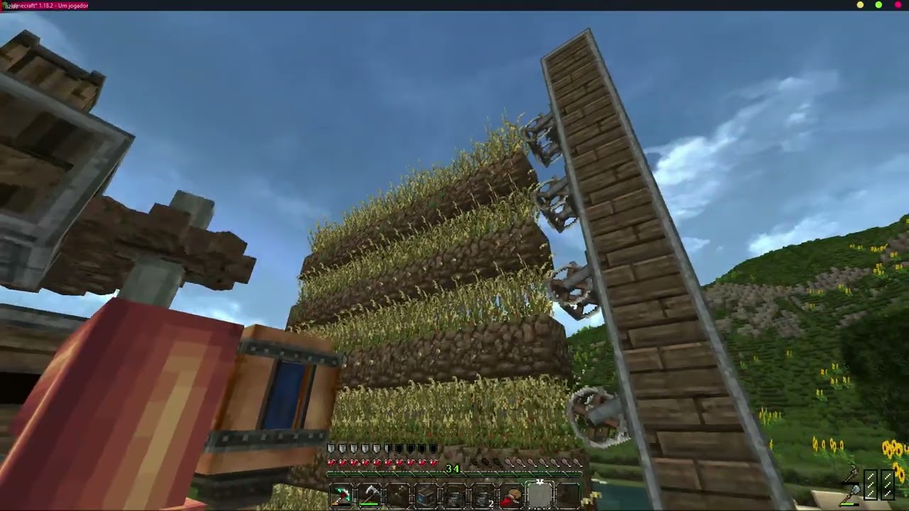 Minecraft - Conquest Reforged Mod: Bread Farm Create Mod