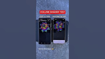 iPhone 16 Pro Max vs S25 Ultra VOLUME SHADER TEST - Who Will Stand Out❓, #shorts