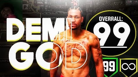 My 99 Overall Point Guard Is A DemiGod | *BEST* Shooting Badges And Attributes