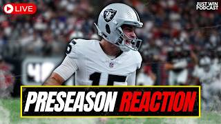 Raiders vs Texans Preseason Postgame