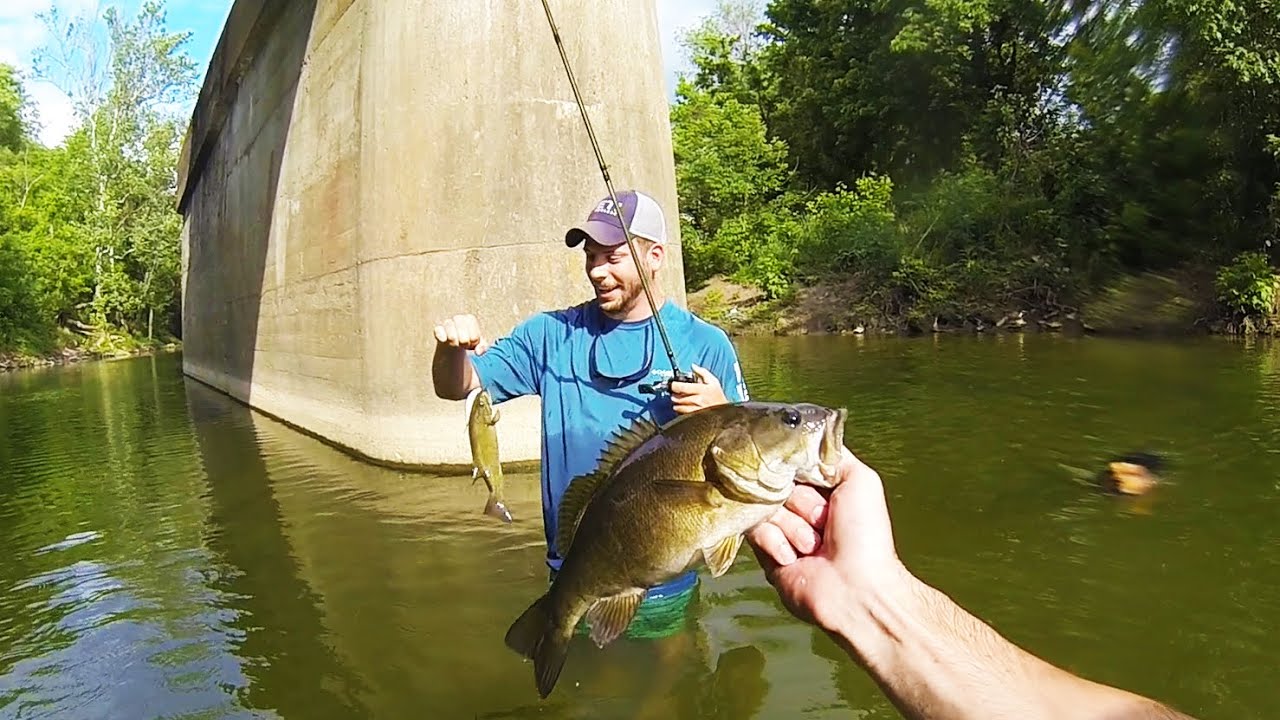 Chase and Spencer Creek Fishing for Smallmouth in Ky. YouTube