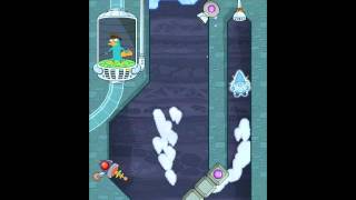 Where's My Perry Level 3-7 Solution/Walkthrough: Big Red Button