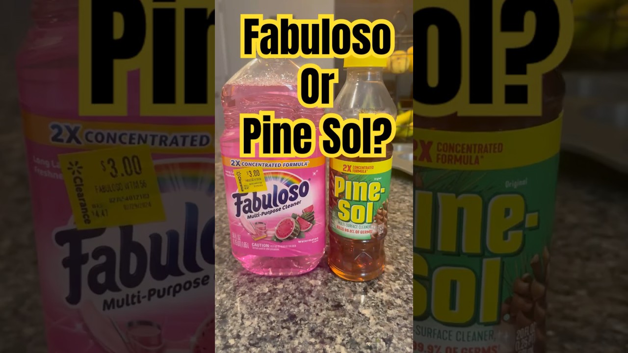 Fabuloso vs Pine Sol?