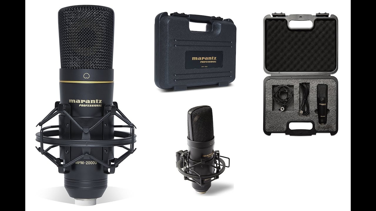UNBOXING : Marantz Professional MPM-2000U | Studio Condenser