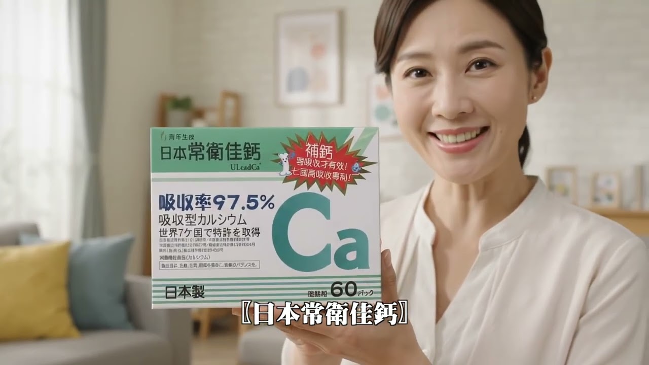日本常衛佳鈣 影片封面