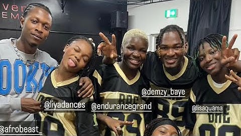 DWP ACADEMY AT HOMEBROSUK🇬🇧❤️🔥 ft. ENDURANCE GRAND💜, DEMZY BAYE, LISA, LIYA, AFROBEAST🎊🎉 #uk #dance