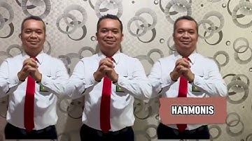 Gerakan Tangan Simbol Core Value ASN BERAKHLAK Di Pengadilan Negeri Malang