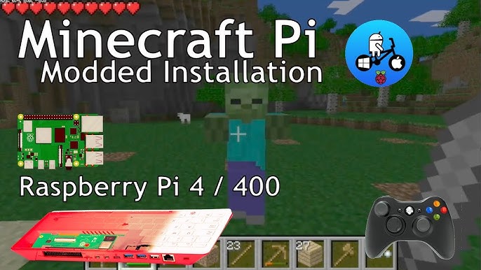 Minecraft Pi Edition Modded With Survival Mode Raspberry Pi 4 400 Plus Qjoypad Youtube Minecraft Pi Edition Modded With Survival Mode Raspberry Pi 4 400 Plus Qjoypad Youtube