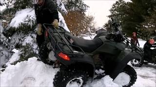 HILL CLIMBING ON A SNOW DAY!