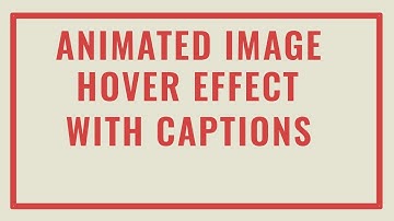CSS3 Animated Text Overlay on Hover | Animated Image Hover Effects with Captions