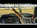 DESPEGUE de Boeing 737 en aeropuerto de gran ALTITUD y OROGRAFÍA , Guadalajara, México