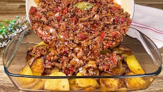 Just take GROUND BEEF and POTATOES! You'll be surprised how easy it is!