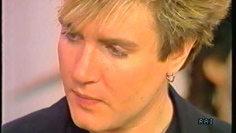 Duran Duran domenica in - intervista Simon le Bon