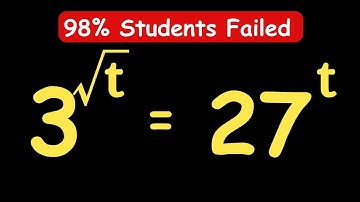 INDIAN OLYMPIADS || How to Solve for t? || t = ? #maths