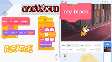 Scratch 3 0 การใช้งาน My Blocks