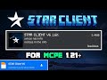 New Star Client V6 For MCPE 1.21+ [FPS Boost]