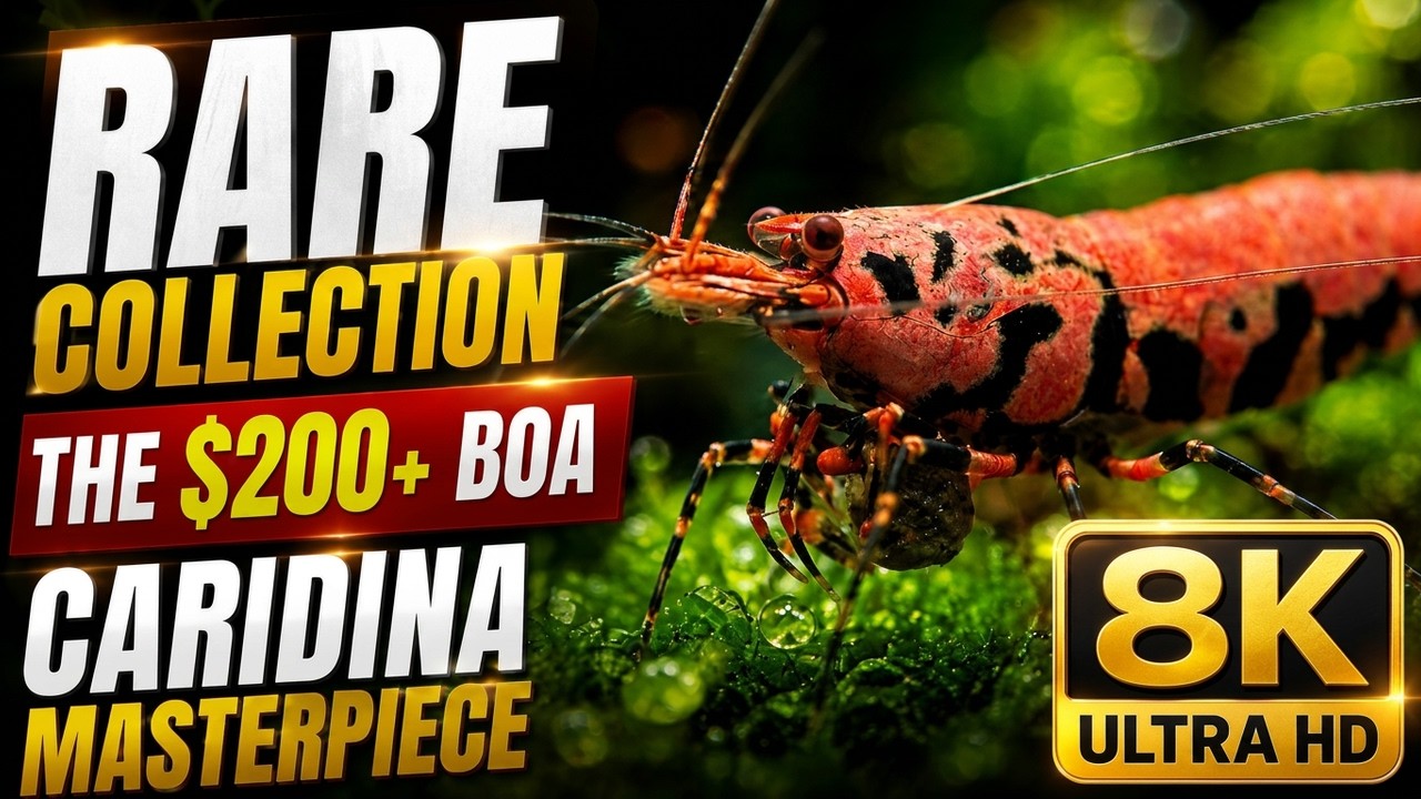Rare Caridina Shrimp Showcase: Breathtaking Colors & Patterns