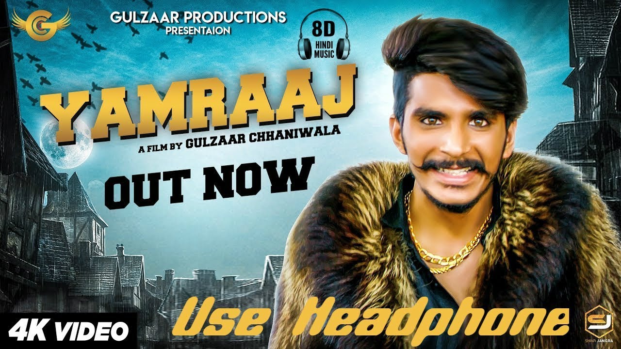 Gulzaar Chhaniwala   Yamraaj  8d hindi music  New Haryanavi Song 2019  Gulzaar Production