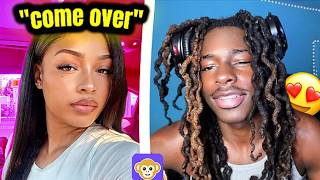 I Tried Pulling Baddies W My Curly Dreads...monkey App