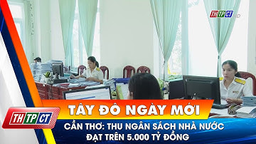 Cần Thơ: Thu ngân sách nhà nước đạt trên 5.000 tỷ đồng| Cần Thơ TV
