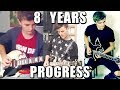 My 8 Years Guitar Progress