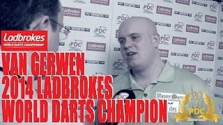 INTERVIEW: New Ladbrokes World Darts Champion Michael van Gerwen