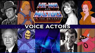 THE VOICE ACTORS (Original) He-Man Cartoon Series #motu
