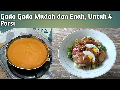 Resep Bumbu Gado Gado Simple