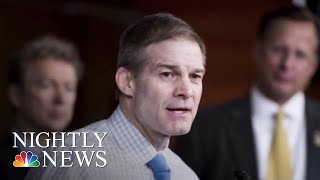 Former Ohio State Wrestlers Say Rep. Jordan knew of Sexual Abuse By Team Doctor | NBC Nightly News