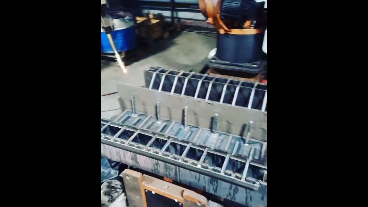 Сварка закладных деталей - YouTube