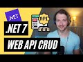 .NET 7 🚀 CRUD with a Web API (.NET 7 & Visual Studio 2022 Preview)