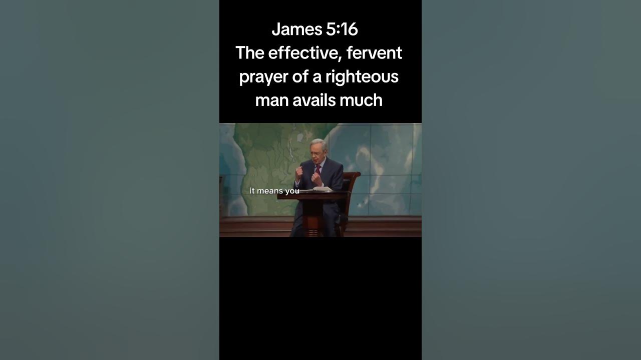 James 5:16 
The effective, fervent prayer of a righteous man avails much. #bible #christian #prayer