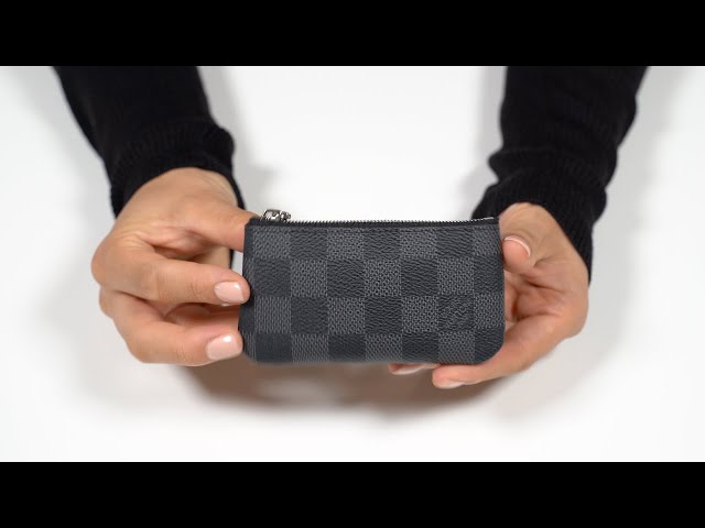 LOUIS VUITTON Damier Graphite Key Pouch 1293820