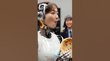 Robot Eats Flatbread in Public Demo 🍞🤖 | #RobotLife #TechEvent