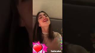 Tini Cantando Consejo De Amor & Te Quiero Más En Acapella