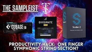The Sampleist - Productivity Hack:  One finger string section with Divisimate Micro + Scaler 2
