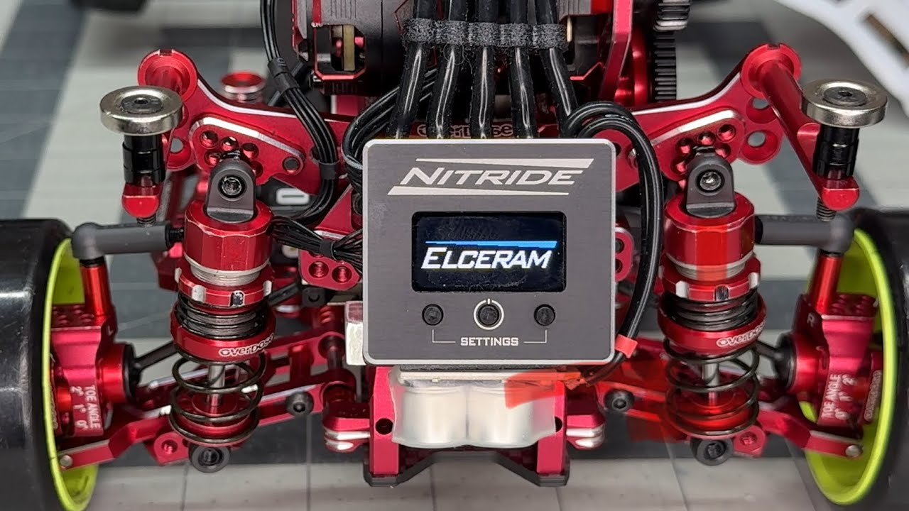 ELCERAM NITRIDE ESC RC DRIFT CAR SETUP