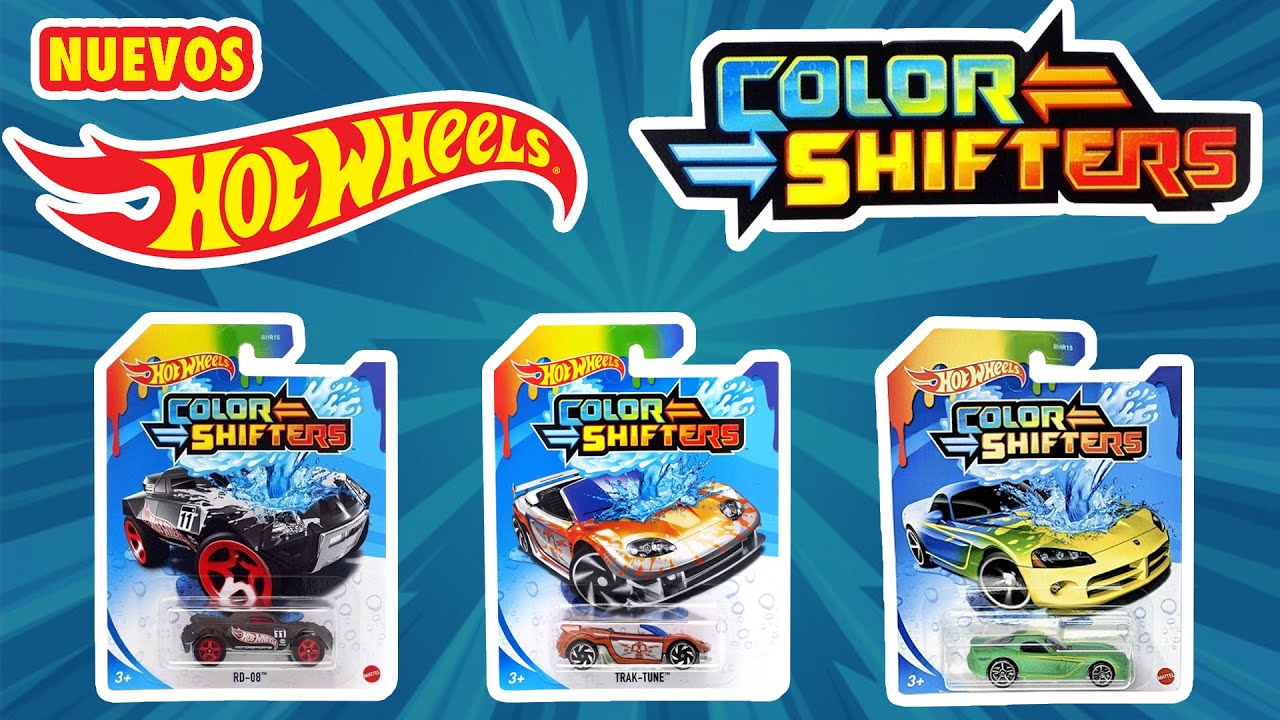 NUEVOS HOT WHEELS COLOR SHIFTERS 2021 | COLECCIÓN WORLDWIDE - YouTube