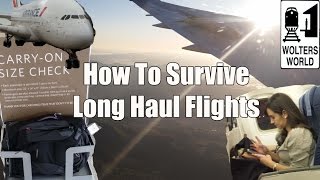 How to Survive Long Haul Flights  Long Haul Flight Essentials